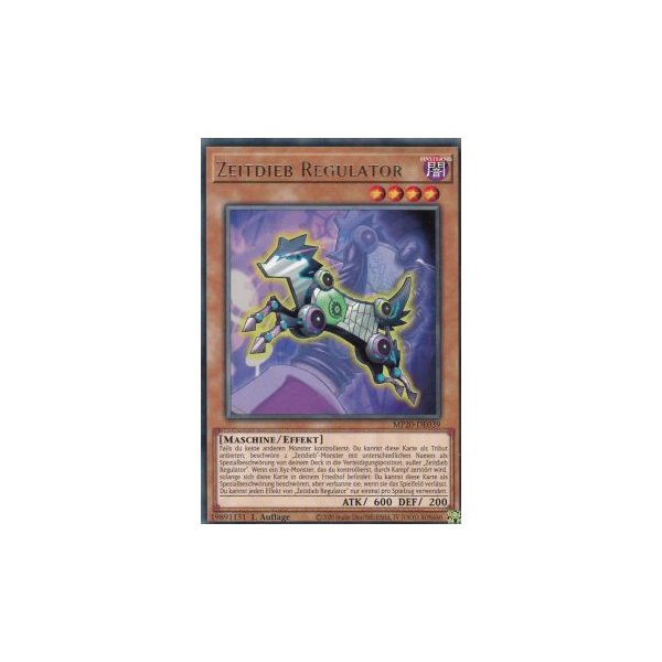 Zeitdieb Regulator MP20-DE039