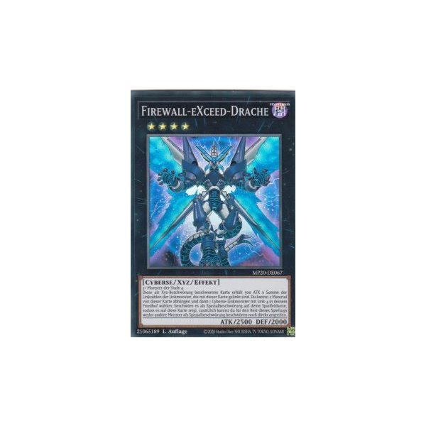 Firewall-eXceed-Drache MP20-DE067