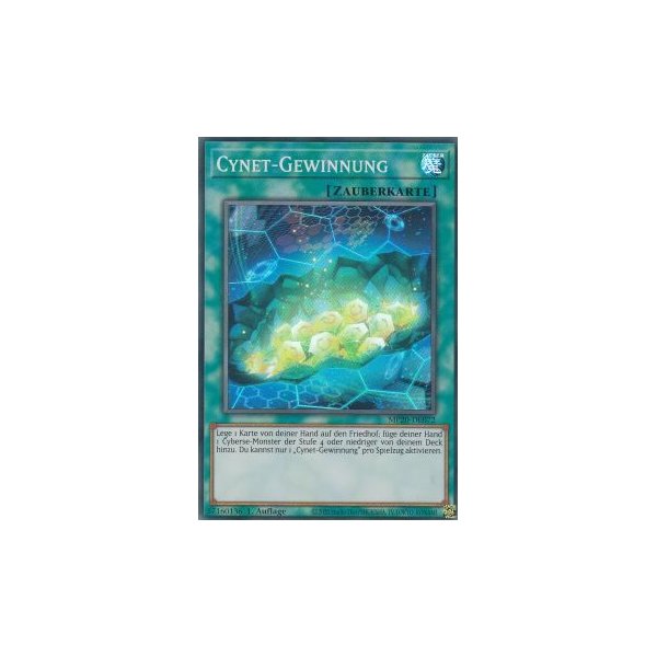Cynet-Gewinnung MP20-DE072
