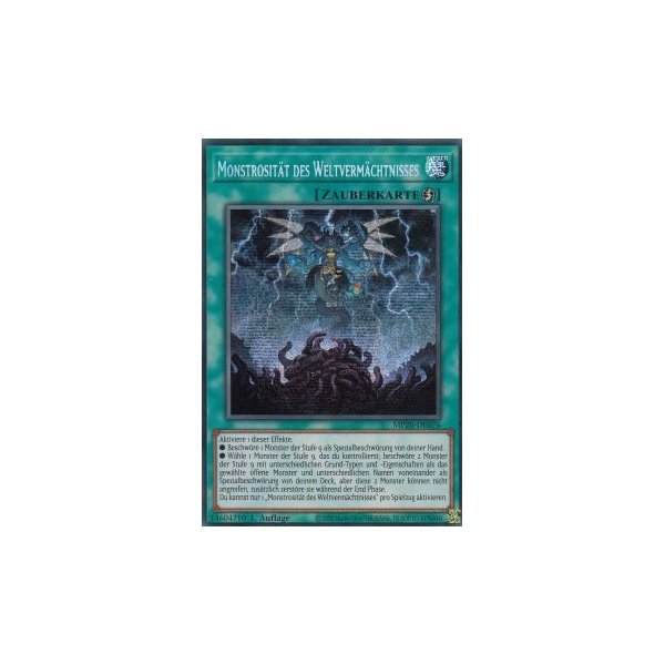 Monstrosit&auml;t des Weltverm&auml;chtnisses MP20-DE076