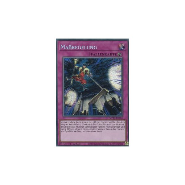 Ma&szlig;regelung MP20-DE084