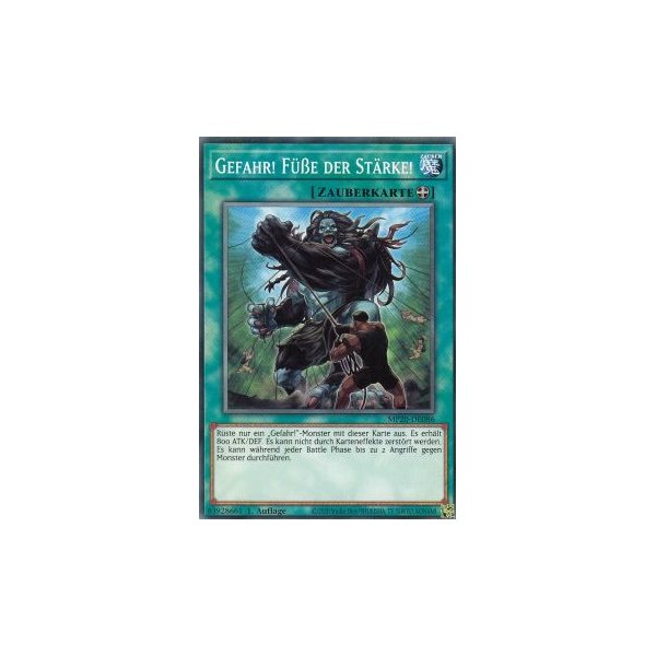 Gefahr! F&uuml;&szlig;e der St&auml;rke! MP20-DE086