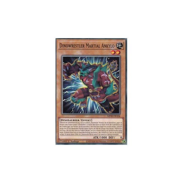 Dinowrestler Martial Ankylo MP20-DE104
