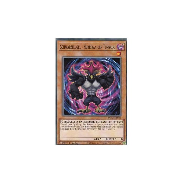 Schwarzfl&uuml;gel - Hurrikan der Tornado DLCS-DE031