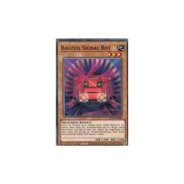 Bauzug Signal Rot DLCS-DE040