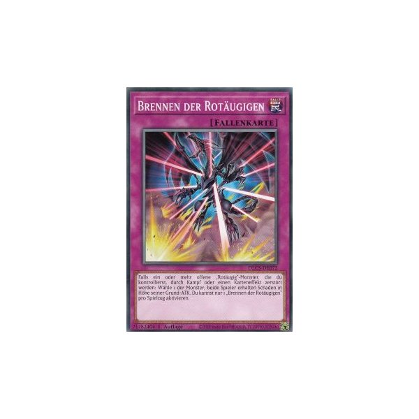 Brennen der Rot&auml;ugigen DLCS-DE072