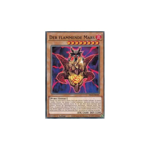 Der flammende Mars DLCS-DE103
