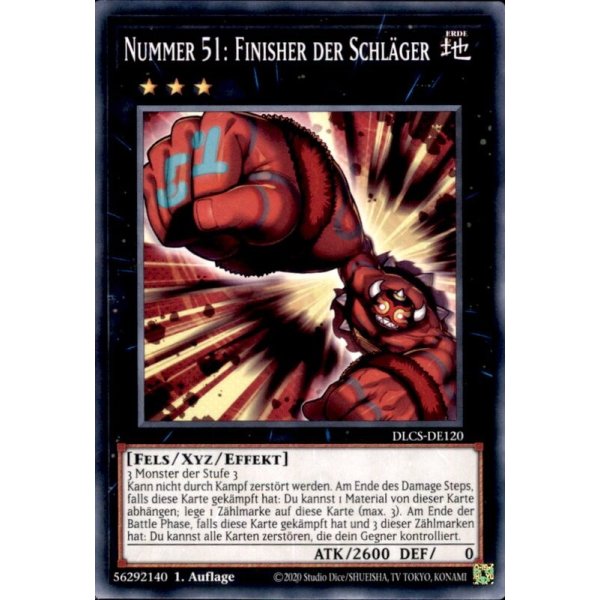 Nummer 51: Finisher der Schl&auml;ger DLCS-DE120