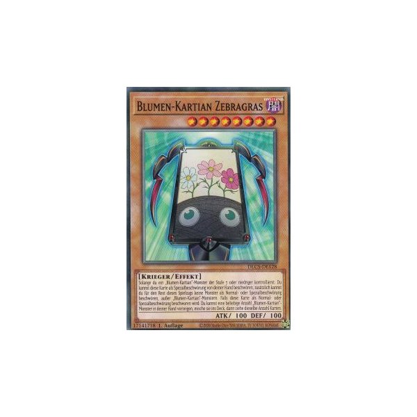 Blumen-Kartian Zebragras DLCS-DE128