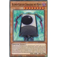 Blumen-Kartian Zebragras mit Mond DLCS-DE132