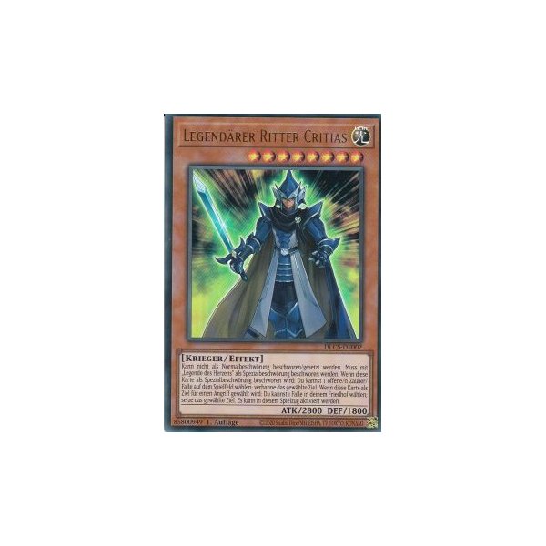 Legend&auml;rer Ritter Critias DLCS-DE002