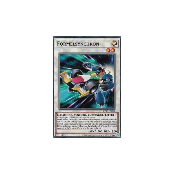 Formelsynchron OP13-DE017