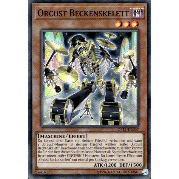 Orcust Beckenskelett OP12-DE007