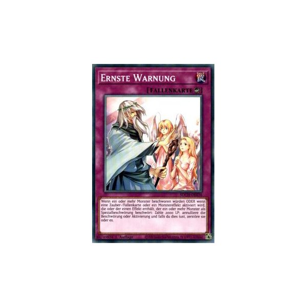 Ernste Warnung SDCH-DE036