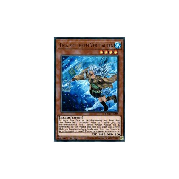 Eria mit ihrem Vertrauten (alt. Art.) Ultra Rare SDCH-DE038