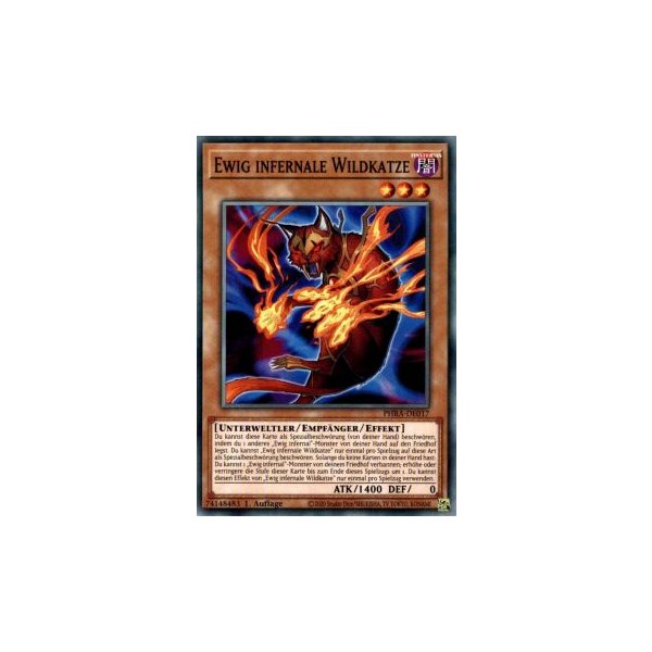 Ewig infernale Wildkatze PHRA-DE017