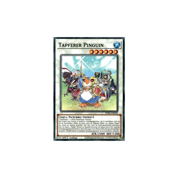 Tapferer Pinguin PHRA-DE039