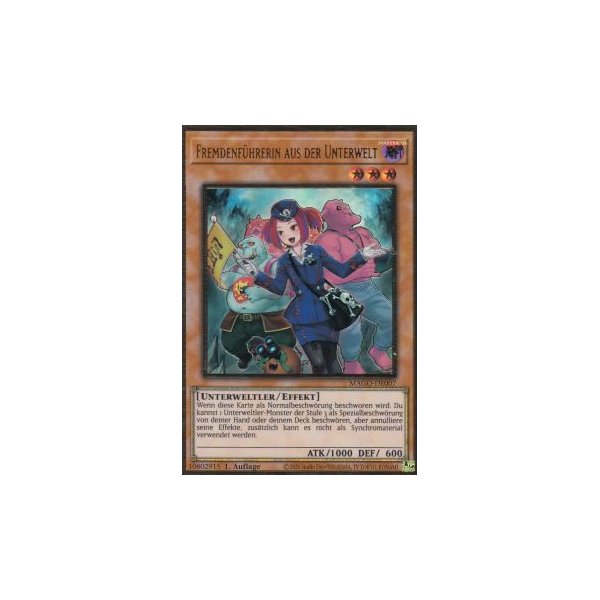 Fremdenf&uuml;hrerin aus der Unterwelt (alt. Art.) MAGO-DE007alt