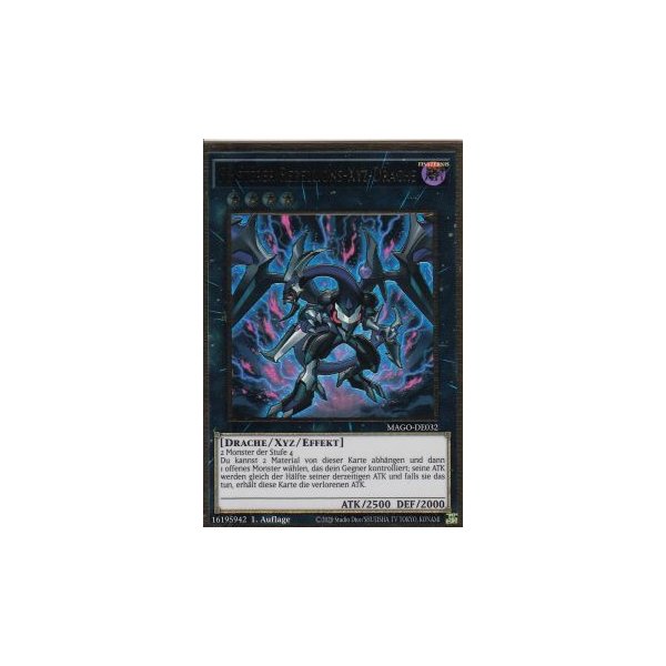 Finsterer Rebellions-Xyz-Drache MAGO-DE032