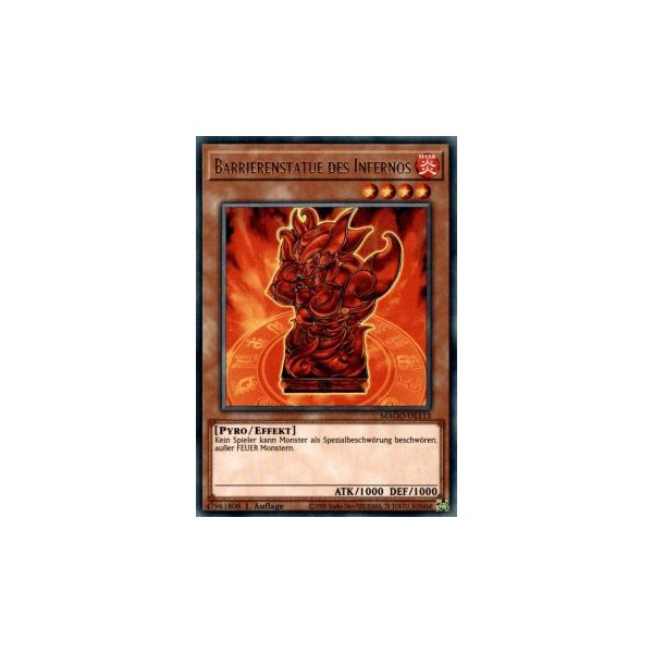 Barrierenstatue des Infernos MAGO-DE113