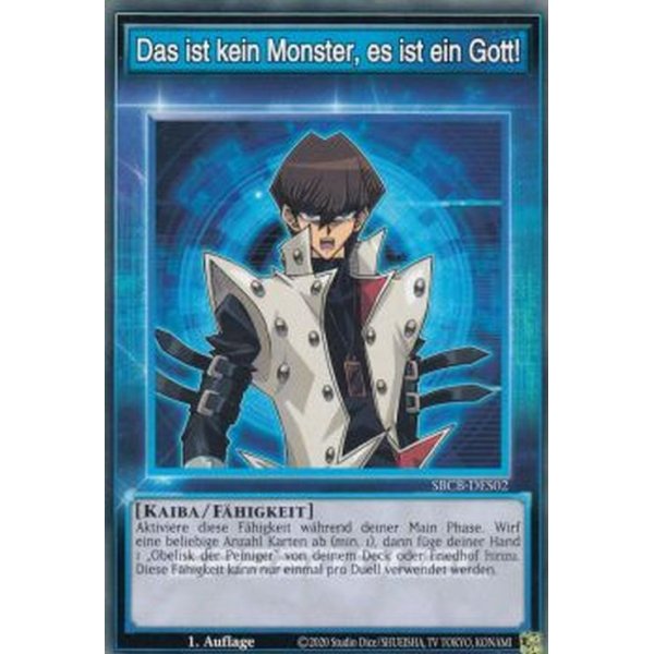 Das ist kein Monster, es ist ein Gott! SBCB-DES02