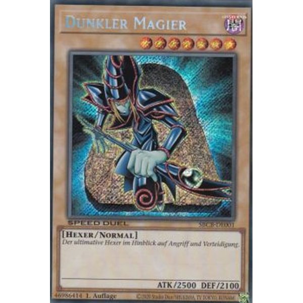 Dunkler Magier (Secret Rare) SBCB-DE001-SCR