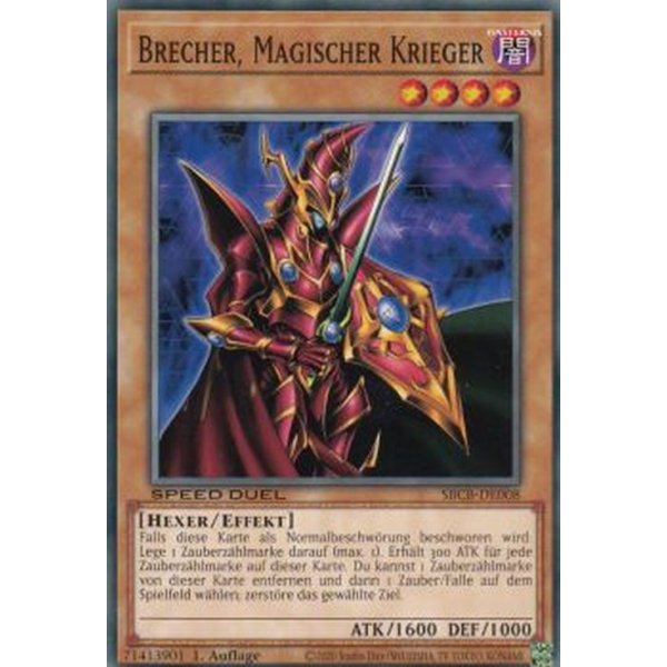 Brecher, Magischer Krieger (Common) SBCB-DE008-C