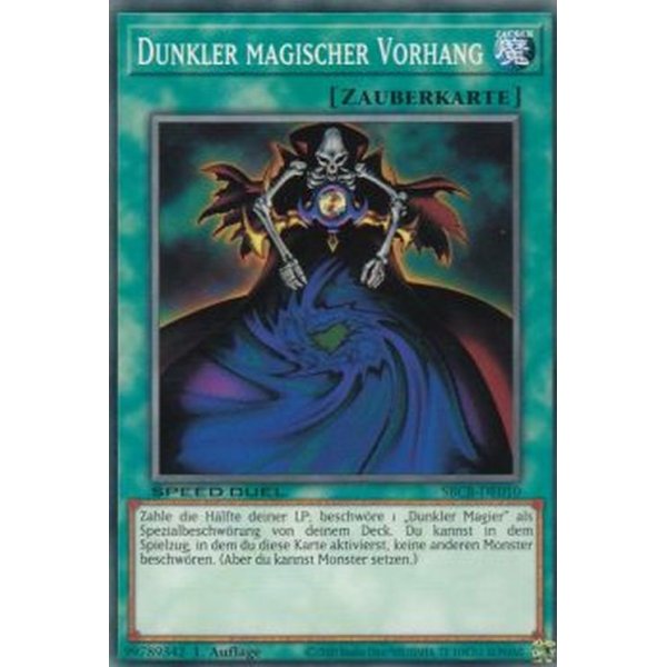 Dunkler magischer Vorhang SBCB-DE010