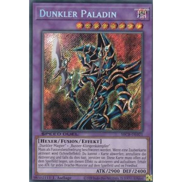Dunkler Paladin (Secret Rare) SBCB-DE021-SCR