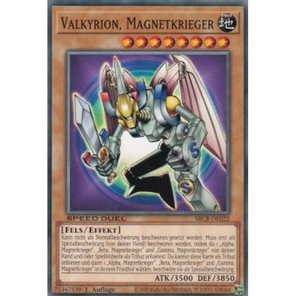Valkyrion, Magnetkrieger (Common) SBCB-DE022-C