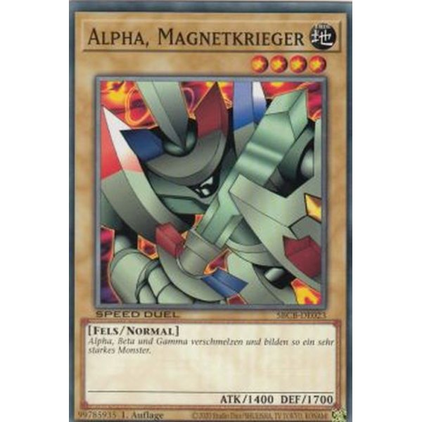 Alpha, Magnetkrieger SBCB-DE023