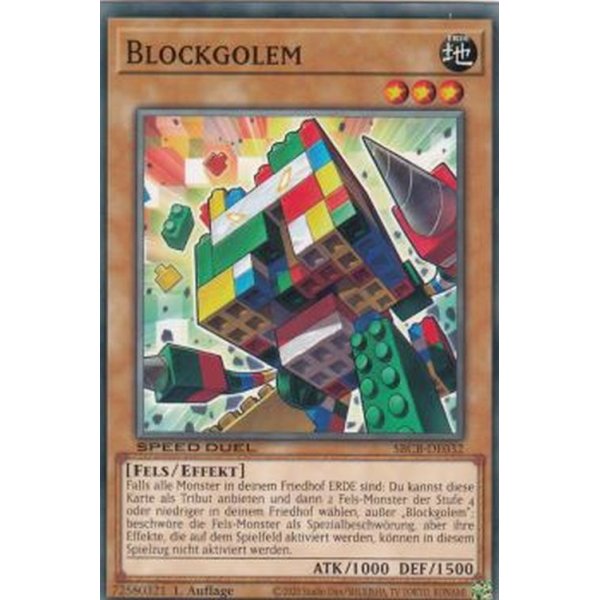 Blockgolem SBCB-DE032