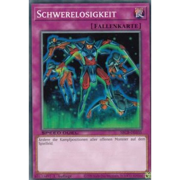 Schwerelosigkeit SBCB-DE035