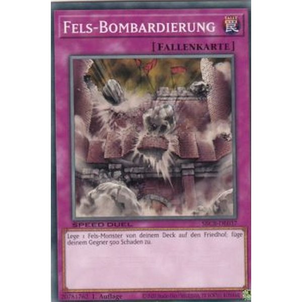 Fels-Bombardierung SBCB-DE037