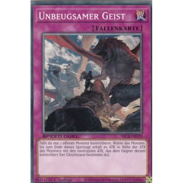 Unbeugsamer Geist SBCB-DE039