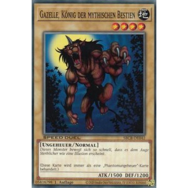 Gazelle, K&ouml;nig der mythischen Bestien SBCB-DE042