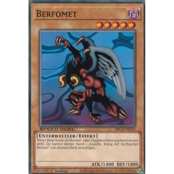 Berfomet SBCB-DE043