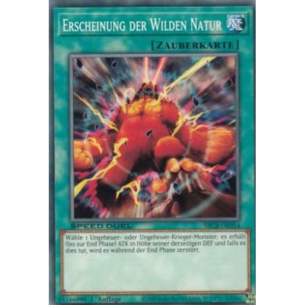 Erscheinung der Wilden Natur SBCB-DE054