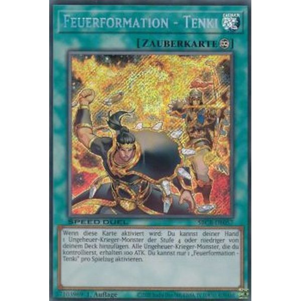 Feuerformation - Tenki (Secret Rare) SBCB-DE057-SCR