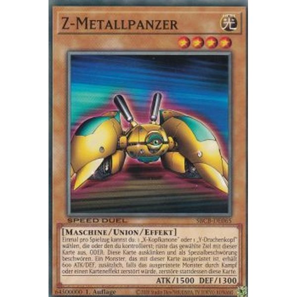 Z-Metallpanzer SBCB-DE065