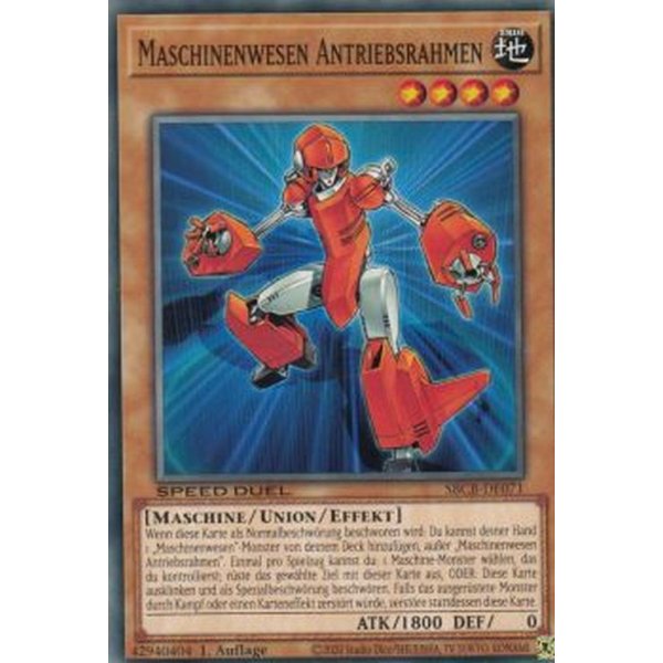 Maschinenwesen Antriebsrahmen SBCB-DE071