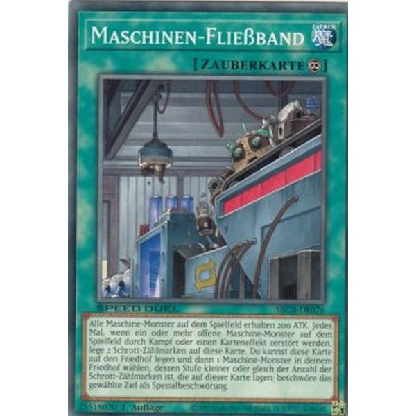 Maschinen-Flie&szlig;band SBCB-DE076