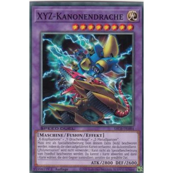 XYZ-Kanonendrache SBCB-DE084