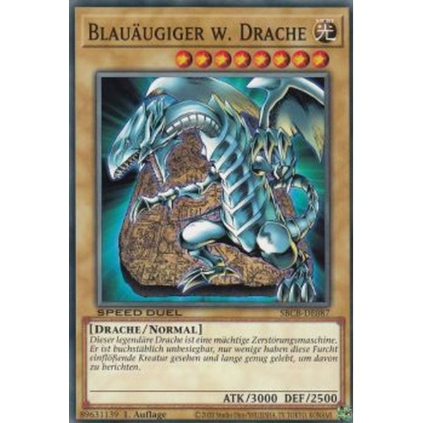 Blau&auml;ugiger w. Drache (Common) SBCB-DE087-C