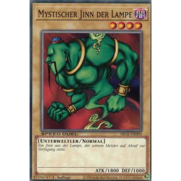 Mystischer Jinn der Lampe SBCB-DE090