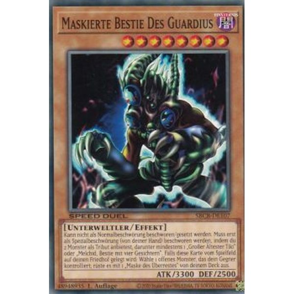 Maskierte Bestie Des Guardius (Common) SBCB-DE107-C