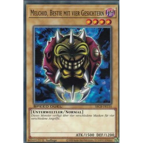 Melchid, Bestie mit vier Gesichtern SBCB-DE110