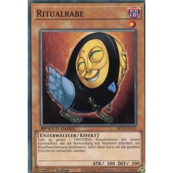 Ritualrabe SBCB-DE115
