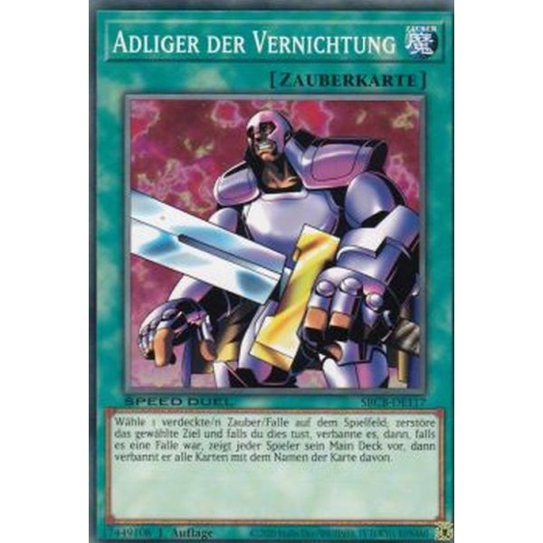 Adliger der Vernichtung SBCB-DE117