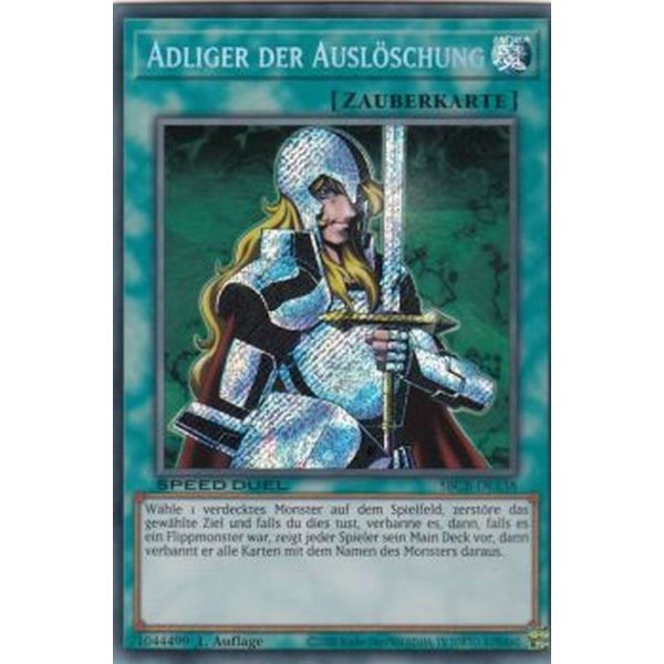 Adliger der Ausl&ouml;schung (Secret Rare) SBCB-DE138-SCR